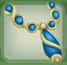 Sunglow Yellow Twirly Jeweled Necklace.png