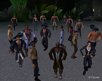 Host GM James Howe and other Pirates dance a jig to celebrate Talk Like A Pirate Day.