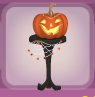 Pumpkin Orange Jack O'Lantern Stand with Coffee Black Trim.png