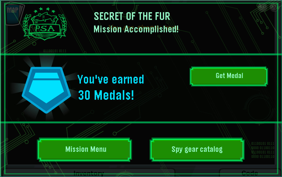 Mission Accomplished without bonus objective screen