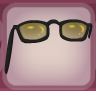Raven Black Casual Shades with Yellow Trim.png