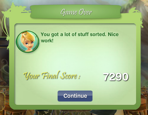 You Win! Easy Level (Click to Enlarge)