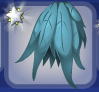 Bubble Blue Feather Frill Skirt.png
