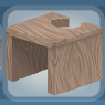 Dusty Brown End Piece Table.png