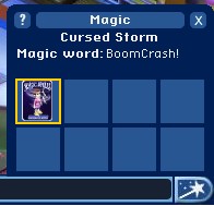 Magic Spell Window