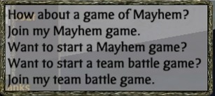 Speed Chat VERSUS