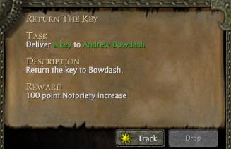 RETURN THE KEY