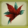 Strawberry Red Poinsettia Headband with Seedling Green Trim.png