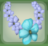 Wysteria Purple Flowery Lei with Powder Blue Trim.png