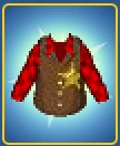 Cowboy Shirt with Vest Red