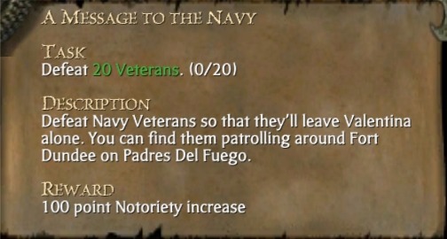 A MESSAGE TO THE NAVY