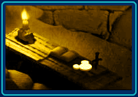 Spell Room Table Hidden Mickey