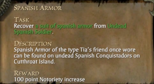 SPANISH ARMOR