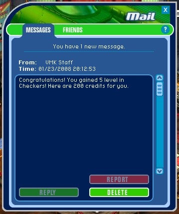 Winning your fifth level
