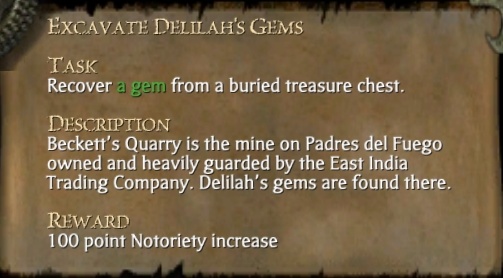 EXCAVATE DELILAH'S GEMS