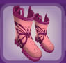 Daisy Pink Butterfly Rain Boots.png