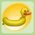 Duckbill Orange Rubber Ducky Tube.png