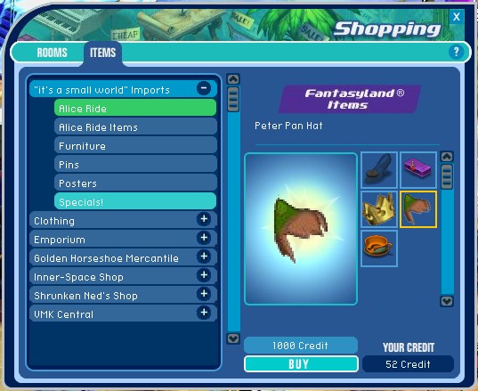 Old Shopping Button