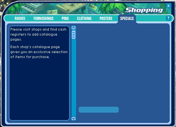 The Specials Tab while you're not in a store.