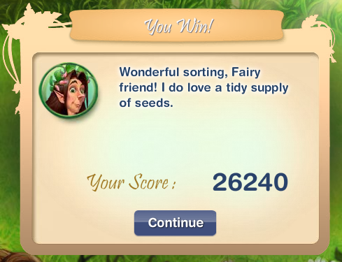 You Win! Difficulty Easy <br>(Click to Enlarge)