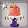 Violet Purple Leafy Cake Stand.png