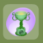 Tinker Bell Green Tinker-Talent Trophy.png