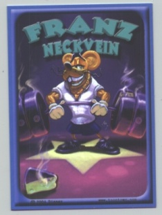 Franz Neckvein's trading card.