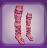 Daisy Pink Silly Snowflake Boots.png