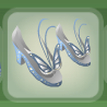Butterfly Blue Fanciful Flutter Flats with White Trim.png