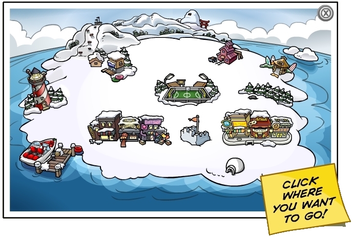 Map with Dojo snowed in<br>3 November 2008