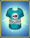 Jolly Roger T-Shirt (Cyan)