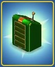 Disneyland Ride Operator's Scoreboard Color Green