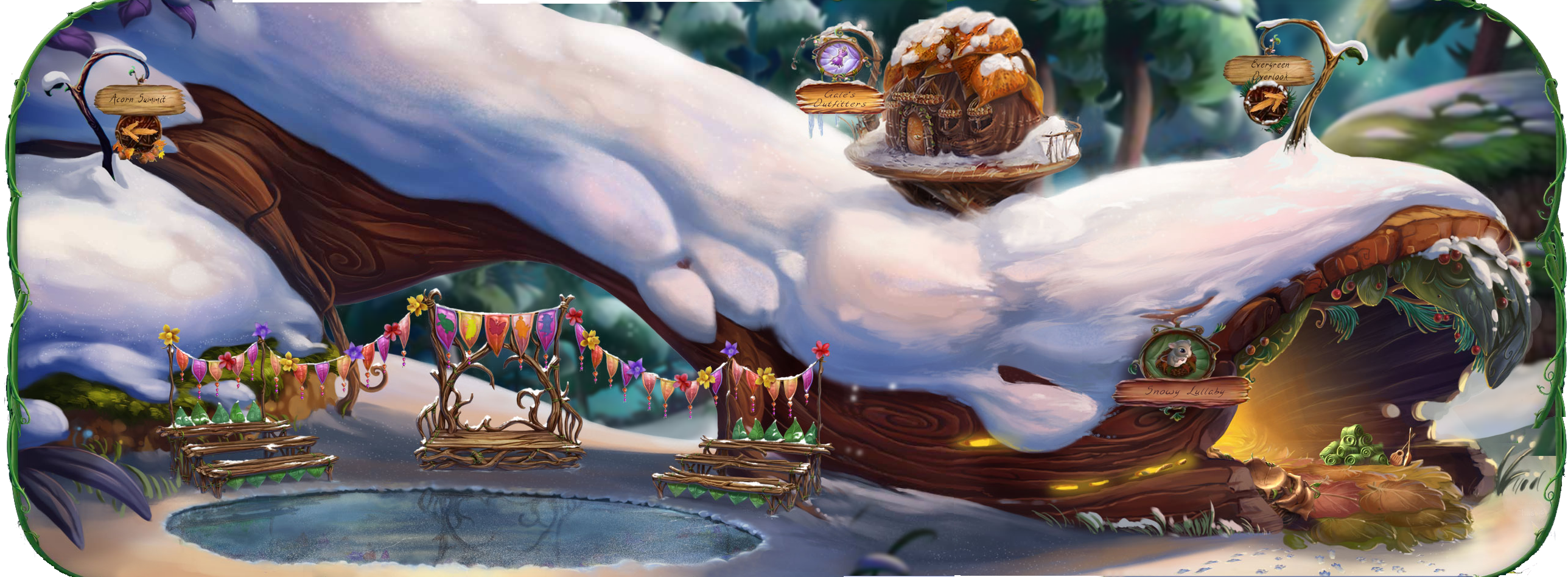 Camp Pixie Dust Snowcap Glade Decor.png