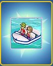 Tomorrowland Motor Boat Retro Pin 4 of 5