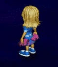 Cheerleader Costume Blue Back Left.gif
