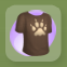 Fawn Brown Big Paw Tee Sparrow Man.png