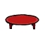 Red Coffee Table