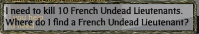 Speed Chat QUESTS