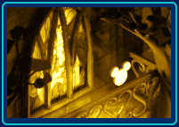 Gallery Left Glass Hidden Mickey