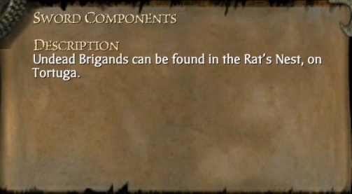 SWORD COMPONENTS