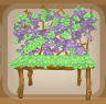 Spearmint Green Beautiful Blossoms Bench.png