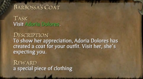 BARBOSSA'S COAT