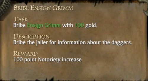 BRIBE ENSIGN GRIMM