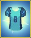 Football Player Shirt Teal