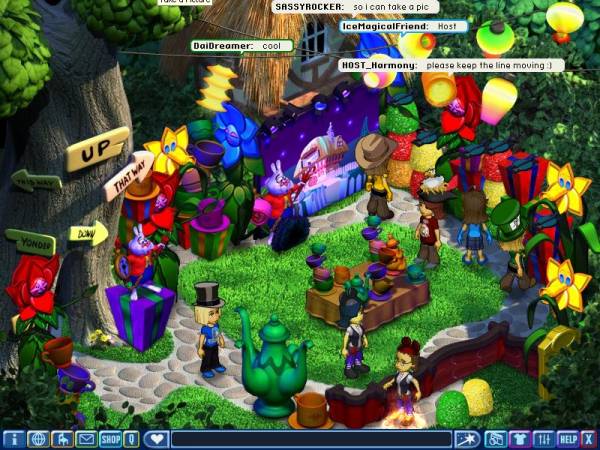 Harmony's Spring Teleporter Game