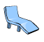 Blue Deck Chair