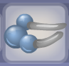 Raindrop Blue Raindrop Anklet with Moonlight Gray Trim.png