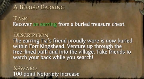A BURIED EARRING