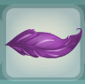 Hummingbird Purple Raven Feather Belt.png