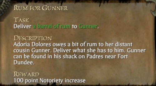 RUM FOR GUNNER